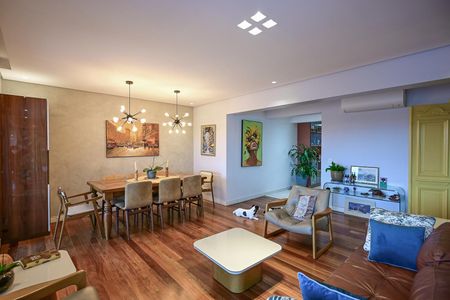 Sala de apartamento à venda com 4 quartos, 205m² em Paraíso do Morumbi, São Paulo