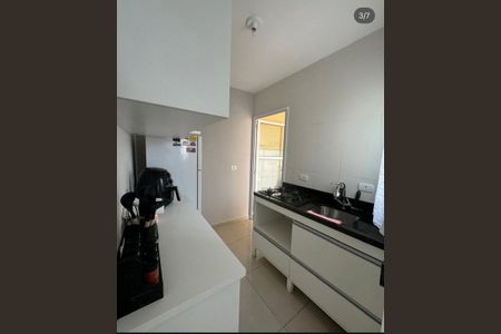 Cozinha de apartamento para alugar com 2 quartos, 60m² em Vila Pires, Santo André