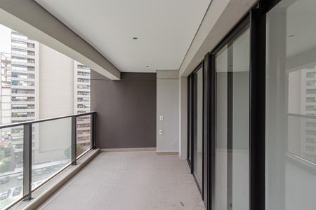Sacada de apartamento à venda com 1 quarto, 42m² em Indianópolis, São Paulo