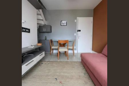 Sala de apartamento à venda com 1 quarto, 55m² em Vila Andrade, São Paulo