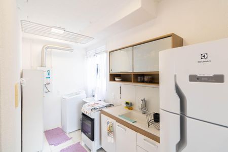 Apartamento para alugar com 41m², 2 quartos e 1 vaga Apartamento para alugar com 41m², 2 quartos e 1 vagaCozinha e Área de Serviço