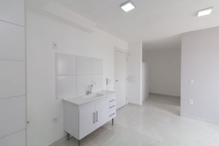 Sala/Cozinha de apartamento à venda com 1 quarto, 35m² em Vila Norma, São Paulo
