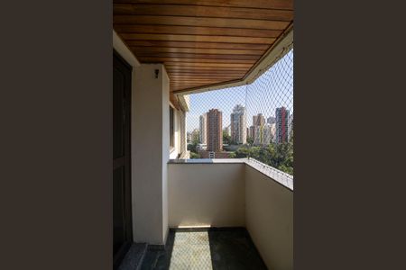 Varanda da Sala de apartamento para alugar com 3 quartos, 136m² em Jardim Londrina, São Paulo