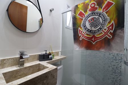 Apartamento à venda com 65m², 2 quartos e 2 vagasBanheiro Quarto 1 suíte