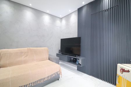 Sala de apartamento à venda com 2 quartos, 65m² em Vila Camilópolis, Santo André