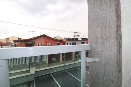 Varanda Quarto 1 suíte de apartamento à venda com 2 quartos, 65m² em Vila Camilópolis, Santo André