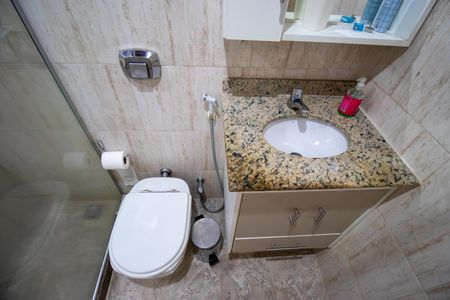 Casa de condomínio à venda com 113m², 2 quartos e 1 vagaBanheiro da Suíte