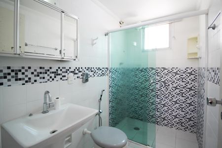 Banheiro de apartamento à venda com 1 quarto, 50m² em Vila Nova Conceição, São Paulo