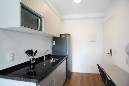 Studio para alugar com 21m², 1 quarto e sem vaga Studio para alugar com 21m², 1 quarto e sem vagaCozinha