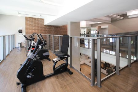 Studio para alugar com 21m², 1 quarto e sem vaga Studio para alugar com 21m², 1 quarto e sem vagaÁrea comum - Academia