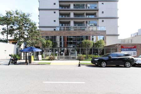 Studio para alugar com 21m², 1 quarto e sem vaga Studio para alugar com 21m², 1 quarto e sem vagaFachada