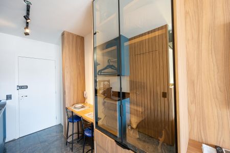 Sala/Quarto de kitnet/studio para alugar com 1 quarto, 26m² em Vila Clementino, São Paulo