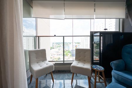 Varanda de kitnet/studio para alugar com 1 quarto, 26m² em Vila Clementino, São Paulo