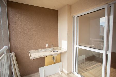 VARANDA DA SALA de apartamento para alugar com 2 quartos, 62m² em Lapa, São Paulo