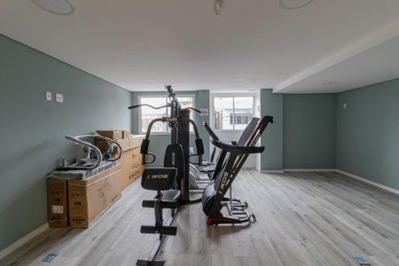Apartamento para alugar com 37m², 2 quartos e sem vaga Apartamento para alugar com 37m², 2 quartos e sem vagaÁrea Comum - Academia