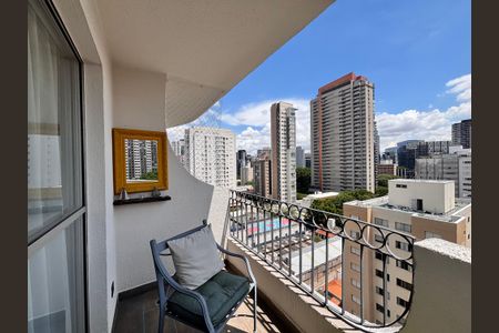 Varanda de apartamento para alugar com 2 quartos, 70m² em Vila Olímpia, São Paulo