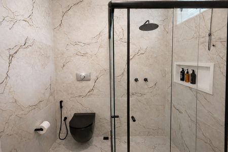 Banheiro de apartamento à venda com 3 quartos, 107m² em Copacabana, Rio de Janeiro