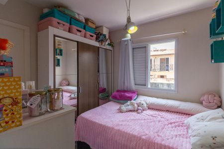 Quarto 2 - Suíte de casa de condomínio à venda com 2 quartos, 54m² em Vila Polopoli, São Paulo