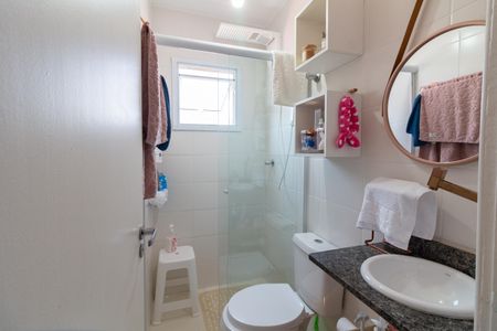 Casa de condomínio à venda com 54m², 2 quartos e 2 vagas Casa de condomínio à venda com 54m², 2 quartos e 2 vagasBanheiro da Suíte 1