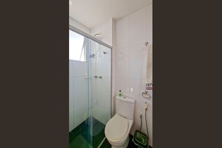 Banheiro da Suíte de apartamento à venda com 4 quartos, 173m² em São Marcos, Belo Horizonte