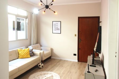 Sala de apartamento para alugar com 2 quartos, 72m² em Aparecida, Santos