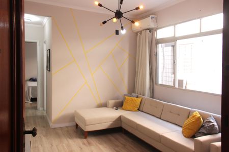 Sala de apartamento para alugar com 2 quartos, 72m² em Aparecida, Santos