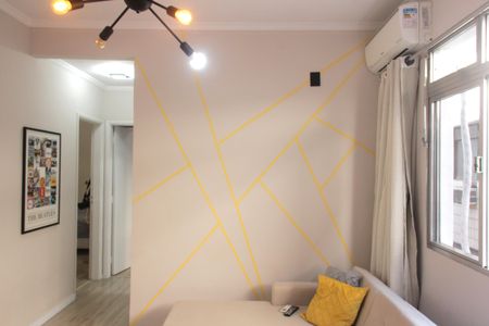 Sala de apartamento para alugar com 2 quartos, 72m² em Aparecida, Santos