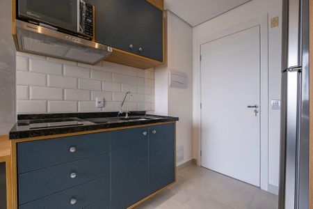 Sala/Cozinha de apartamento para alugar com 1 quarto, 24m² em Pinheiros, São Paulo