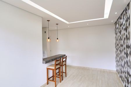 Sala de apartamento à venda com 2 quartos, 59m² em Palmares, Belo Horizonte