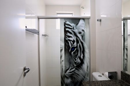 Apartamento à venda com 59m², 2 quartos e 2 vagasBanheiro da Suíte