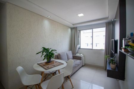 Sala  de apartamento para alugar com 2 quartos, 48m² em Vossoroca, Votorantim