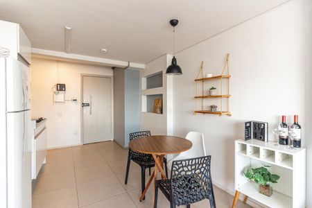 Studio à venda com 37m², 1 quarto e sem vagaCozinha
