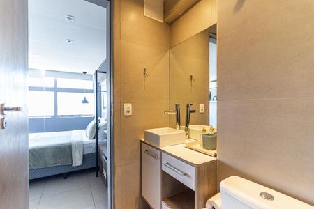 Studio à venda com 37m², 1 quarto e sem vagaBanheiro