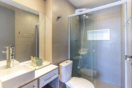 Banheiro de kitnet/studio à venda com 1 quarto, 37m² em Centro Histórico de São Paulo, São Paulo