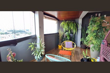 Varanda  de apartamento à venda com 2 quartos, 132m² em Vila Caminho do Mar, São Bernardo do Campo