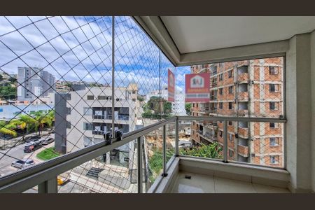 Varanda da Sala de apartamento à venda com 4 quartos, 130m² em Fernão Dias, Belo Horizonte