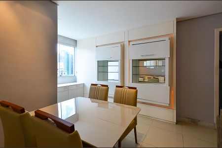 Sala de Jantar de apartamento para alugar com 3 quartos, 85m² em Funcionários, Belo Horizonte