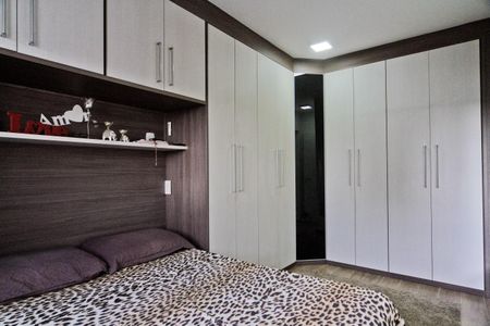 Suíte de apartamento à venda com 3 quartos, 75m² em Jardim Felicidade (zona Oeste), São Paulo
