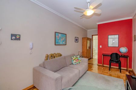 Sala de apartamento para alugar com 1 quarto, 45m² em Petrópolis, Porto Alegre