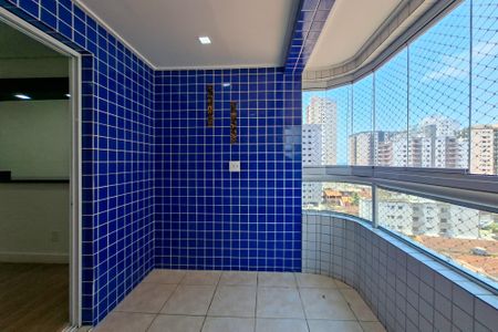 Sacada  de apartamento para alugar com 3 quartos, 90m² em Aviação, Praia Grande