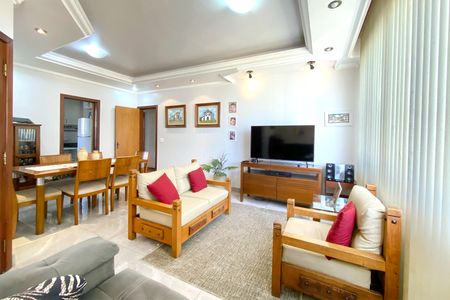 Sala de apartamento à venda com 3 quartos, 95m² em São Pedro, Belo Horizonte