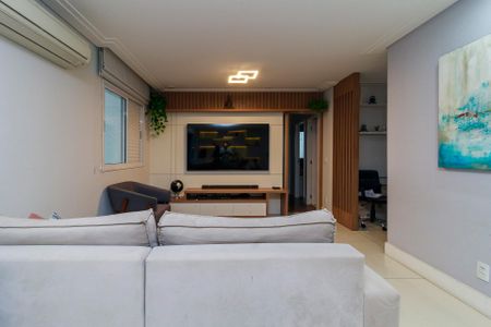 Sala de apartamento para alugar com 3 quartos, 121m² em Jardim Caravelas, São Paulo