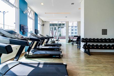 Studio para alugar com 36m², 1 quarto e 1 vaga Studio para alugar com 36m², 1 quarto e 1 vagaAcademia