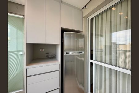 Studio para alugar com 36m², 1 quarto e 1 vaga Studio para alugar com 36m², 1 quarto e 1 vagaCozinha/Sacada