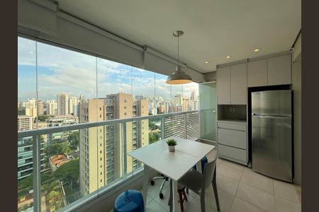 Studio para alugar com 36m², 1 quarto e 1 vaga Studio para alugar com 36m², 1 quarto e 1 vagaCozinha/Sacada