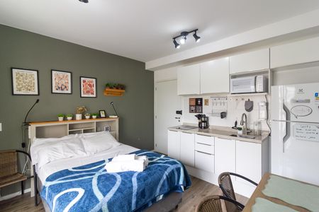 Studio para alugar com 25m², 1 quarto e sem vagaQuarto