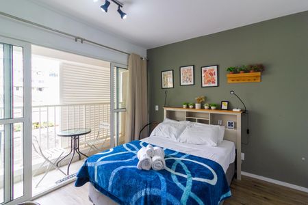 Studio para alugar com 25m², 1 quarto e sem vagaQuarto