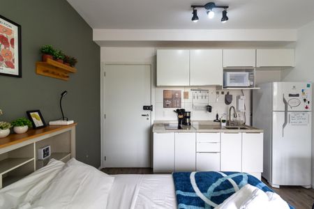 Studio para alugar com 25m², 1 quarto e sem vagaQuarto