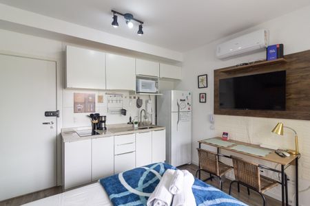 Studio para alugar com 25m², 1 quarto e sem vagaQuarto