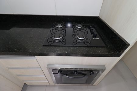 Apartamento para alugar com 49m², 2 quartos e 1 vagaCozinha - Cooktop